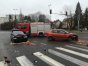Zderzenie skody i bmw na al. Warszawskiej