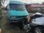 Kolizja pojazdów w Butrynach