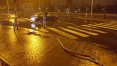 Zdarzenie przy Szpitalu Miejskim w Olsztynie