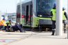 W poniedziałek na ul. Towarowej wykoleił się testowany od lutego tramwaj Panorama