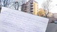 Przejmujące ogłoszenie na ulicy Leśnej w Olsztynie