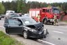 Kolizja na ul. Jagiellońskiej w Olsztynie
