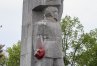 Olsztyńskie "szubienice" znów zostały zniszczone czerwoną farbą