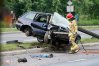 W niedzielny wieczór doszło do kolizji na al. Obrońców Tobruku w Olsztynie