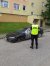 Usuwanie wraku na ul. Dworcowej