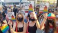 Tęczowi demonstranci protestowali pod ratuszem