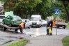 Kolizja trzech aut na ul. Marii Zientary-Malewskiej
