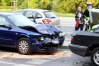 Piątkowa kolizjia na ulicy Niepodległości w Olsztynie