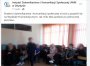 Studenci dziennikarstwa na zajęciach siedzieli blisko siebie, a większość z nich nie miała zasłoniętych ust i nosa