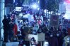 W środowym proteście wzięło udział około 500 osób