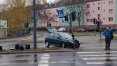 Kolizja na skrzyżowaniu al. Niepodległości z ul. Kościuszki