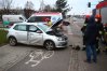 Zdarzenie drogowe w okolicach Lidla w Olsztynie