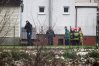 Interwencja służb na ul. Jeżynowej w Olsztynie