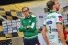 Nietęga mina szkoleniowca akademików po meczu w Bełchatowie