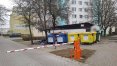 Miejsce, w którym znaleziono zwłoki mężczyzny.