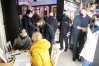 Kontrola sanepidu przy asyście policji w jednym z lokali na olsztyńskiej starówce