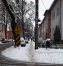 Nieodśnieżony chodnik