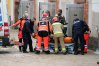 Wypadek na budowie przy ul. Artyleryjskiej w Olsztynie