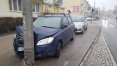 Skoda ''zaparkowana'' jest od kilku tygodni przy ul. Limanowskiego