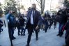Sędzia Paweł Juszczyszyn w poniedziałek przyszedł do sądu, jednak prezes Sądu Rejonowego w Olsztynie Maciej Nawacki wyjaśnił, że sędzie nadal jest zawieszony przez Izbę Dyscyplinarną
