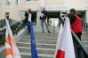 We wtorek pod Sądem Okręgowym w Olsztynie obrońcy sądownictwa protestowali przeciw represjonowaniu sędziów, w tym Pawła Juszczyszyna
