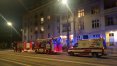 Akcja służb w budynku przy ul. Kościuszki w Olsztynie