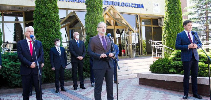 Minister zdrowia Adam Niedzielski w Olsztynie: ‘’Rząd zainwestuje 6,5 mln zł w rozbudowę sieci laboratoriów sanepidu’’