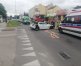 Kolizja na ulicy Mochnackiego w Olsztynie