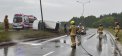 Wypadek na ul. Sielskiej w Olsztynie