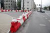 Aleja Piłsudskiego jest już zamknięta aż do ulicy Kościuszki