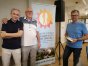 Imprezie towarzyszył Zbigniew Lubiejewski (drugi z lewej), złoty merdalista olimpijski z Montrealu