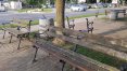 Ławki w centrum Dywit są zniszczone. Władze gminy zapowiedziały remont