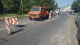 We wtorek drogowcy remontowali nawierzchnię al. Sybiraków i kilku innych ulic na terenie Olsztyna