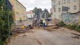 Wykonawca robót zamknął jedyny ''legalny'' wyjazd z ul. Kasprzaka, ale zapomniał zdjąć znaków zakaz wjazdu od strony al. Obrońców Tobruku