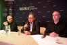 (Od lewej) Marcin Bastkowski, dyrektor festiwalu, Bogumił Osiński, szef Warmińsko-Mazurskiego Funduszu Filmowego i Maciej Dominiak, producent festiwalu opowiedzieli o tegorocznej edycji WAMA Film Festival