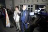 Aleksander Kwaśniewski wraz z małżonką podczas krótkiego przemówienia