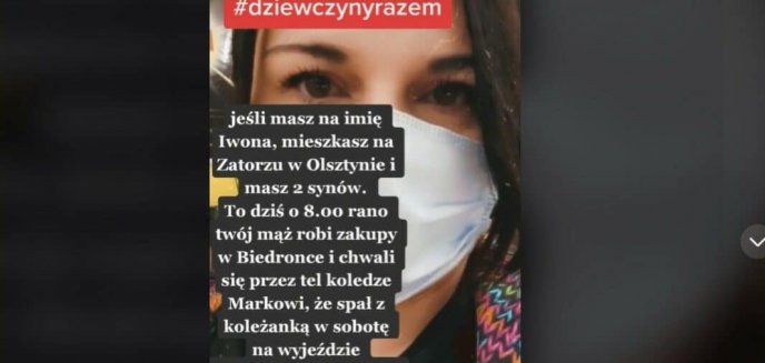Wokalistka z regionu podsłuchała rozmowę w jednej z Biedronek w Olsztynie. ''Twój mąż spał z koleżanką''