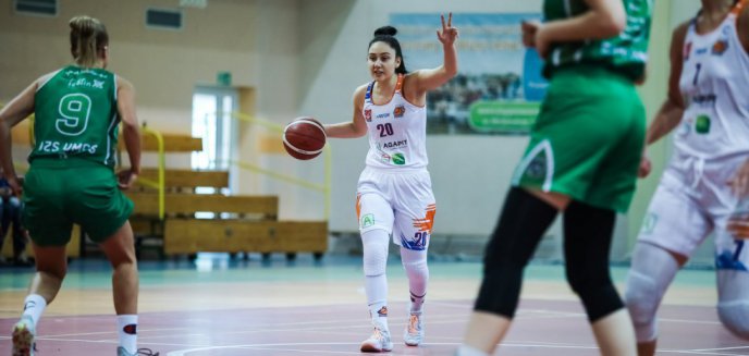 Artykuł: Koszykówka. Huragan nie za bardzo przeszkodził olsztyńskim koszykarkom w odniesieniu trzeciego ligowego zwycięstwa