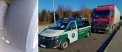 Kontrola kierowcy ciężąrówki na obwodnicy Olsztyna