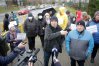 Mieszkańcy ul. Iwaszkiewicza protestowali przeciw likwidacji miejsc parkingowych pod blokami