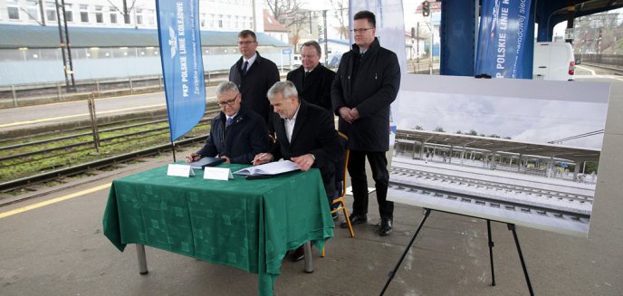 Podpisano umowę na przebudowę stacji Olsztyn Główny [ZDJĘCIA]