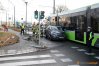 Na ul. Tuwima doszło do kolizji forda z tramwajem