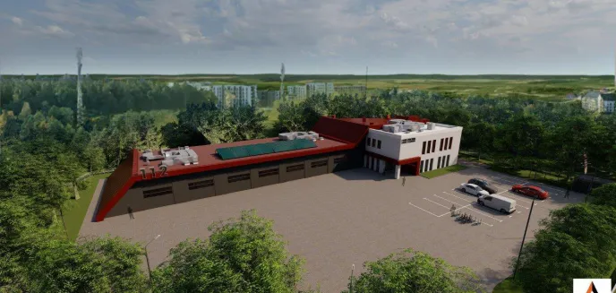 Nowa siedziba straży pożarnej w Olsztynie. Wiadomo, jak będzie wyglądał budynek