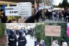 Urzędnicy z ratusza protestowali w centrum Olsztyna