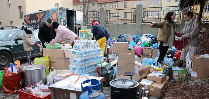 Olsztyn wspiera uchodźców [ZDJĘCIA]