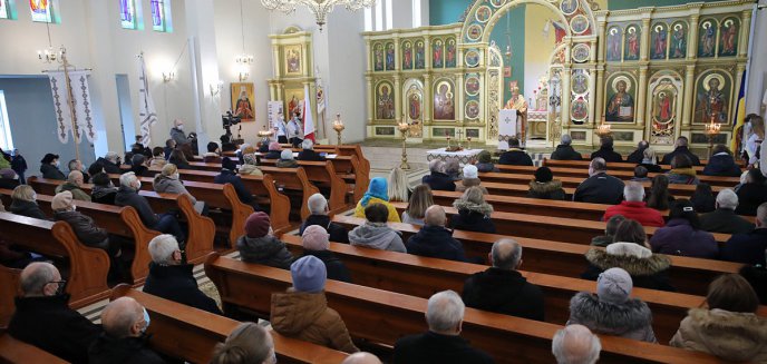 Artykuł: Olsztyn. Polacy i Ukraińcy razem modlili się o pokój [ZDJĘCIA]