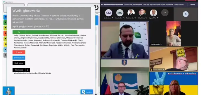 Olsztyn zerwał kontakty z Kaliningradem. Radni w końcu jednomyślni