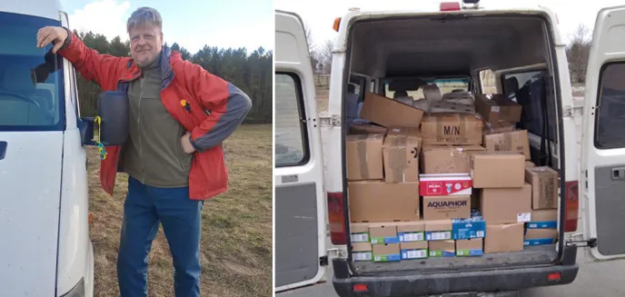 Wojna w Ukrainie. ''Pomóc ludziom - takim, jak my''