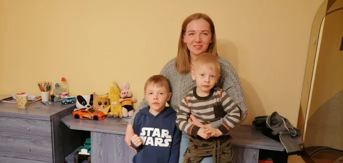 Nina z Kijowa: ‘’Obok pociągu, którym uciekaliśmy, wybuchła bomba. Synek myślał, że to fajerwerki’’ [ZDJĘCIA, WIDEO]