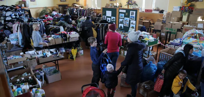 Do parafii greckokatolickiej w Olsztynie z prośbą o pomoc zgłasza się nawet ponad 200 osób dziennie [ZDJĘCIA]